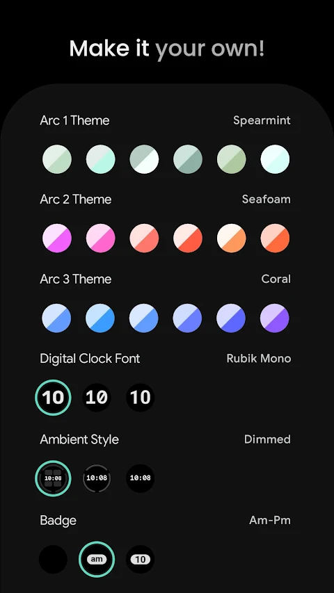 Summit Watch Face screenshot