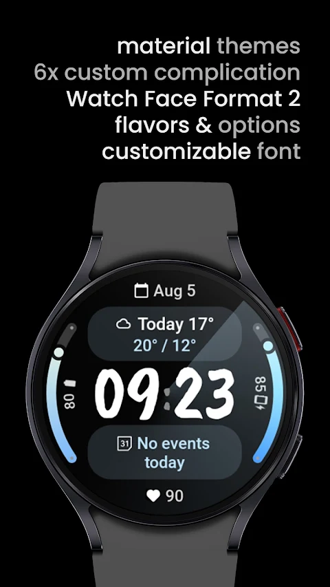 Symmetrical Watch Face screenshot
