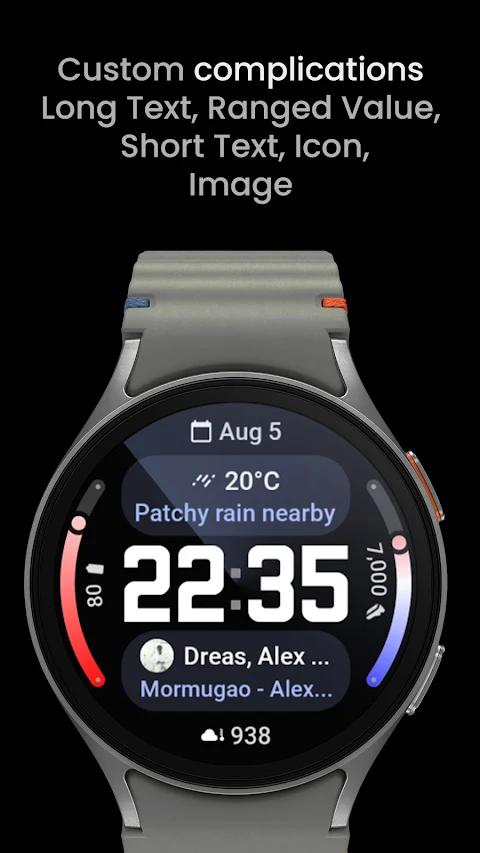 Symmetrical Watch Face screenshot