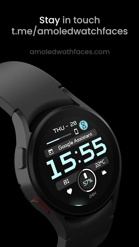 TACT Q: Watch face screenshot