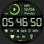 TACT THREE: Watch face