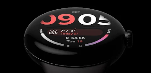 TimeFlow Watch Face screenshot