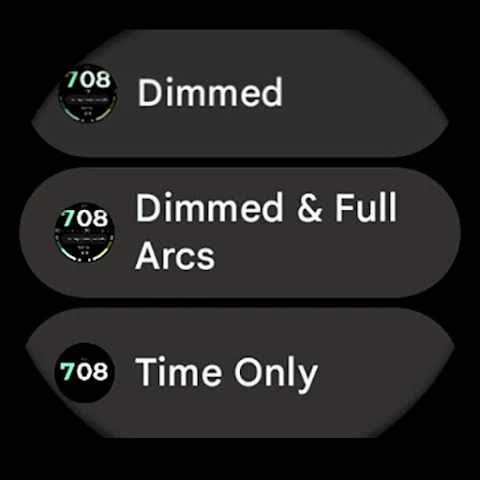 TimeFlow Watch Face screenshot