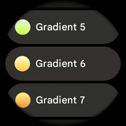 TimeFlow Watch Face screenshot