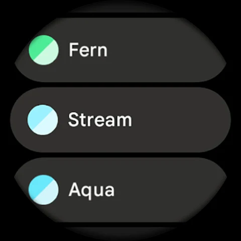 TimeFlow Watch Face screenshot