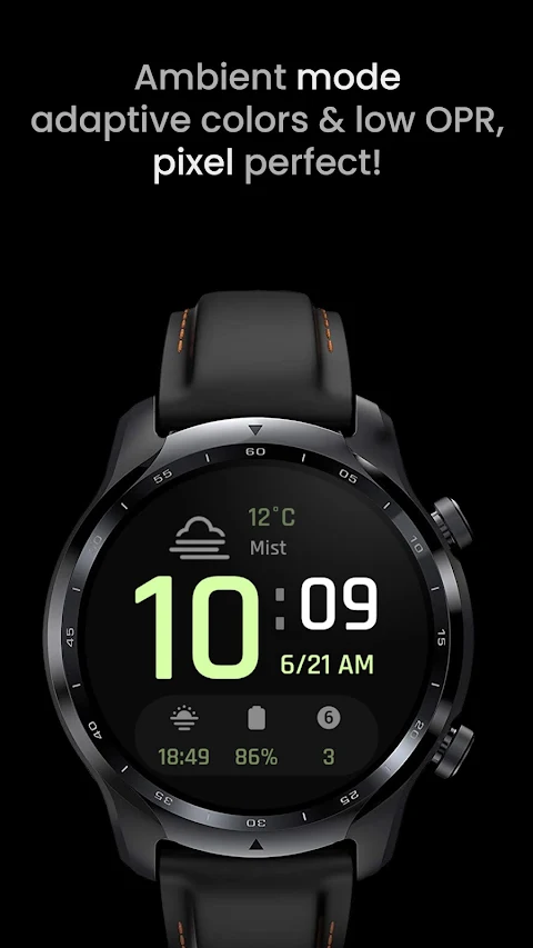 Weather Digital Watch Face screenshot