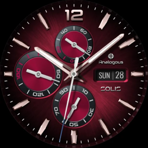 Solis Luxury Watch Face screenshot