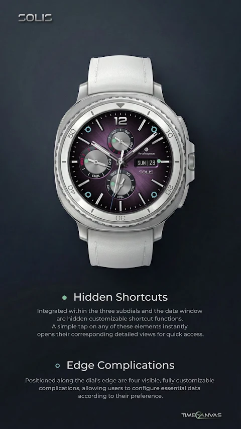 Solis Luxury Watch Face screenshot