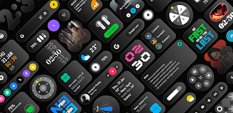 Glass Widgets screenshot
