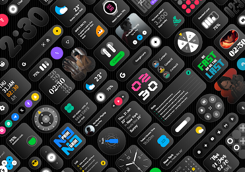 Glass Widgets screenshot