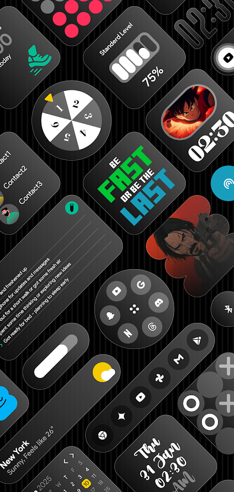 Glass Widgets screenshot