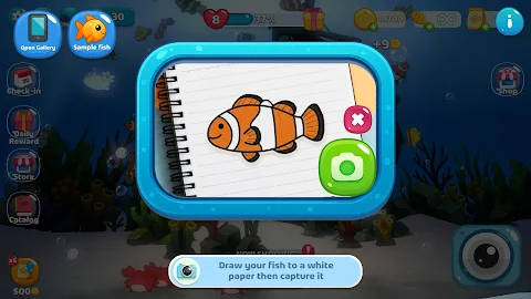 Aqua Play: Draw Aquarium ++ screenshot