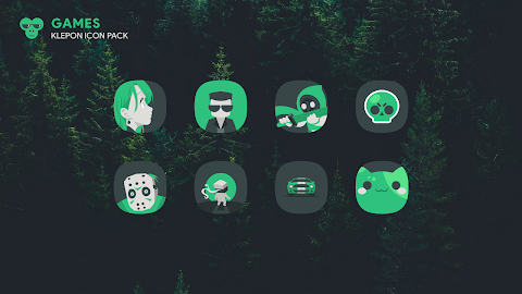 Klepon: Dark Icon Pack screenshot