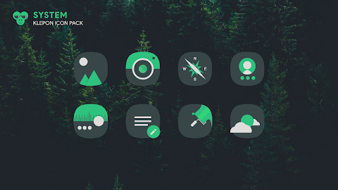 Klepon: Dark Icon Pack screenshot