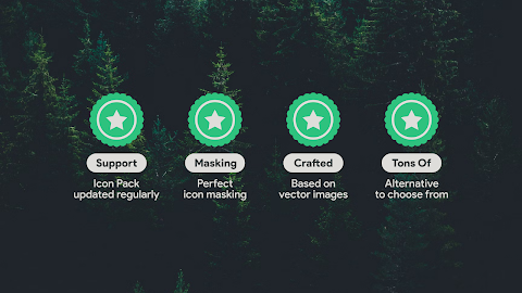 Klepon: Dark Icon Pack screenshot