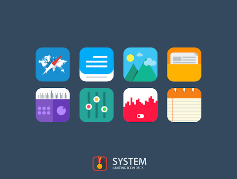 Lanting Icon Pack: Colorful screenshot