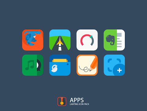 Lanting Icon Pack: Colorful screenshot