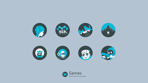 Timus Spin: Dark Icon Pack screenshot