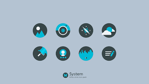 Timus Spin: Dark Icon Pack screenshot