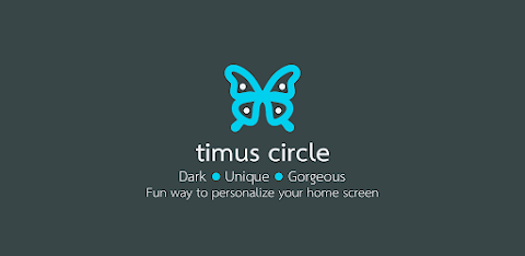 Timus Spin: Dark Icon Pack screenshot