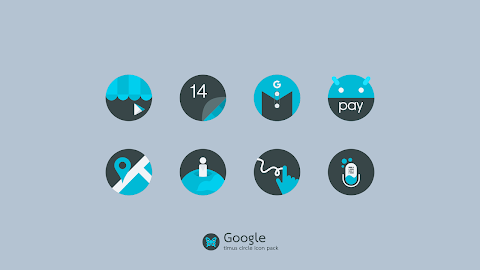 Timus Spin: Dark Icon Pack screenshot
