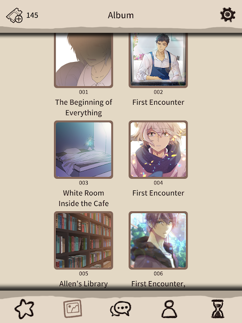 Romantic HOLIC: Otome game screenshot