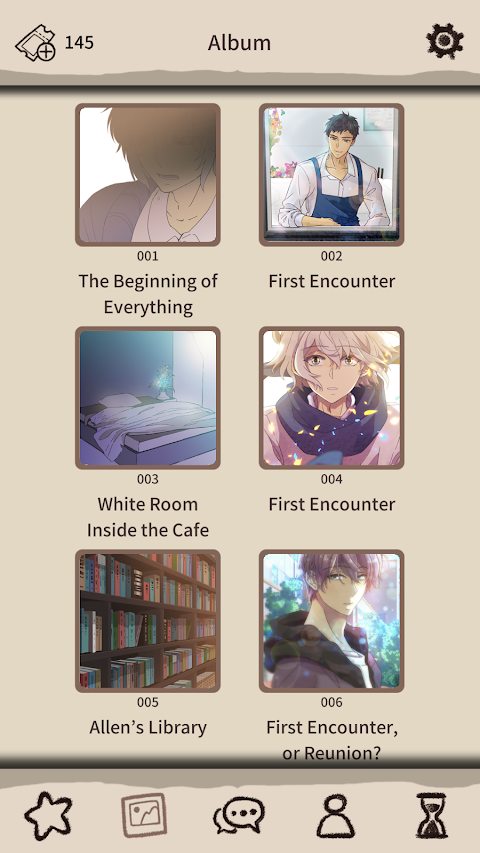 Romantic HOLIC: Otome game screenshot