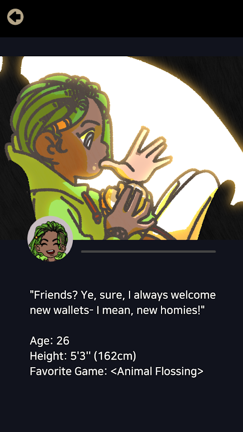 Not Exactly A Hero: Story Game screenshot