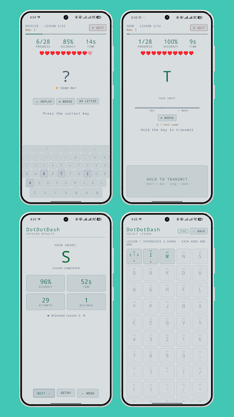 DotDotDash – Learn Morse Code screenshot