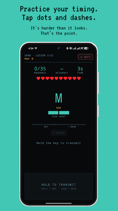 DotDotDash – Learn Morse Code screenshot