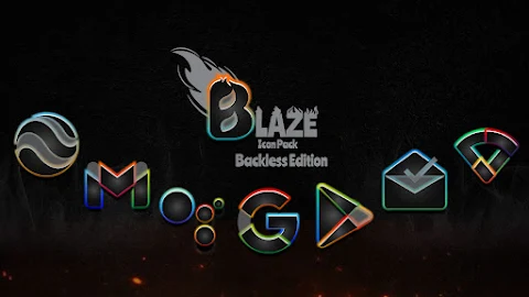 Blaze Backless Icon Pack screenshot