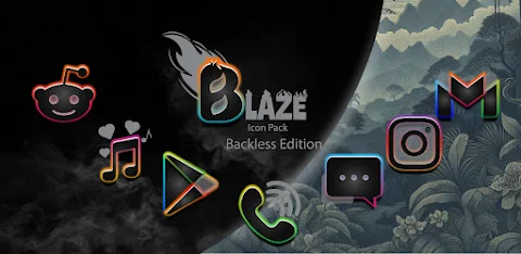 Blaze Backless Icon Pack screenshot