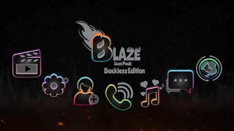 Blaze Backless Icon Pack screenshot