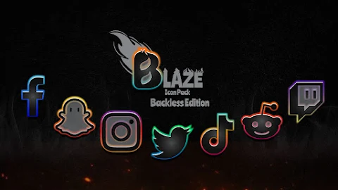 Blaze Backless Icon Pack screenshot