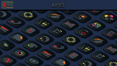 Camo Dark Icon Pack screenshot