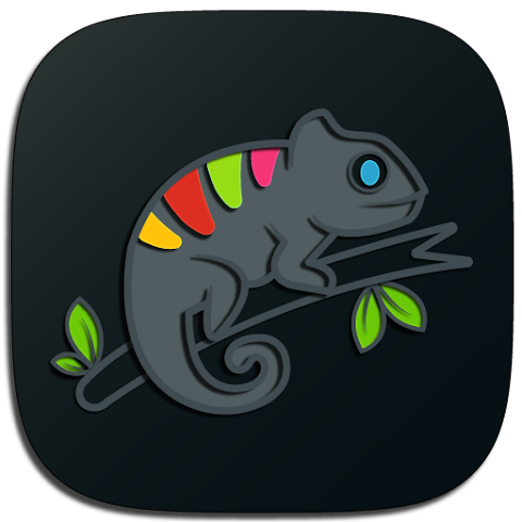 Camo Dark Icon Pack screenshot