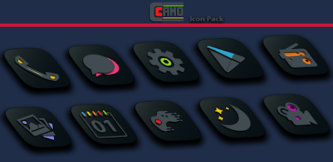 Camo Dark Icon Pack screenshot