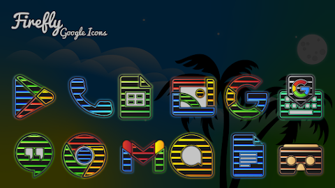 Firefly Neon Icon Pack screenshot