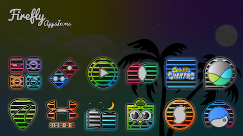 Firefly Neon Icon Pack screenshot