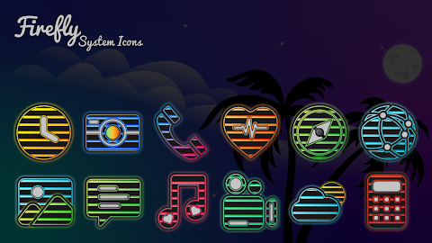 Firefly Neon Icon Pack screenshot