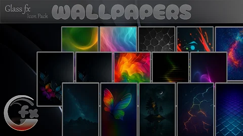 GlassFX – Glass Icon Pack screenshot