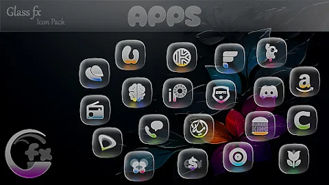 GlassFX – Glass Icon Pack screenshot