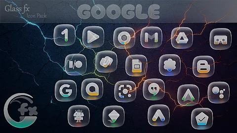 GlassFX – Glass Icon Pack screenshot