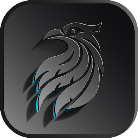 Raven Dark Icon Pack screenshot
