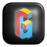 Glossy Dark 3D – Icon Pack