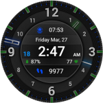 Galaxy Glow Watch Face 2026