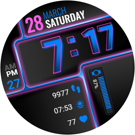 Roboxic Watch Face 2026 screenshot