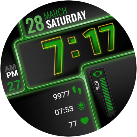 Roboxic Watch Face 2026 screenshot