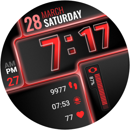 Roboxic Watch Face 2026 screenshot