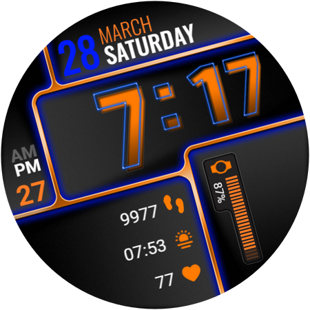 Roboxic Watch Face 2026 screenshot